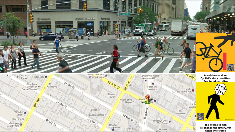 Illustration for article titled Where to find New York City's haiku crosswalk signs